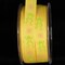 The Ribbon People Yellow and Green Frog Wired Craft Ribbon 0.5" x 54 Yards